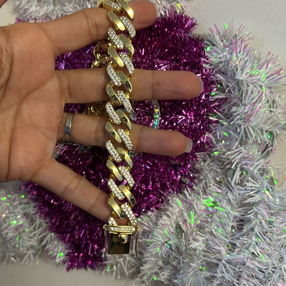 Pulsera 14 k gold plated monaco - Picture 6 of 6